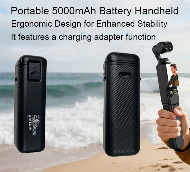 DJI Osmo Pocket3便携电池手柄