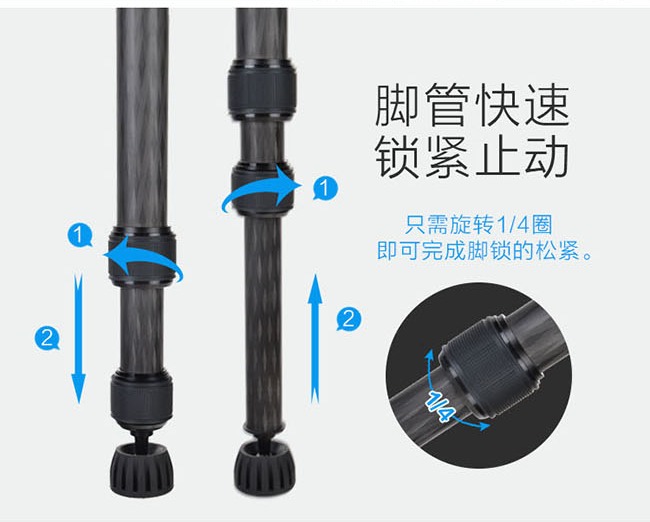 C38V6三节组合式摄影三脚架(图16)