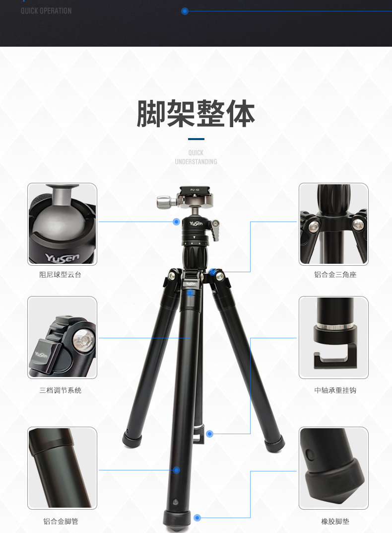 M188迷你摄影三脚架(图10)