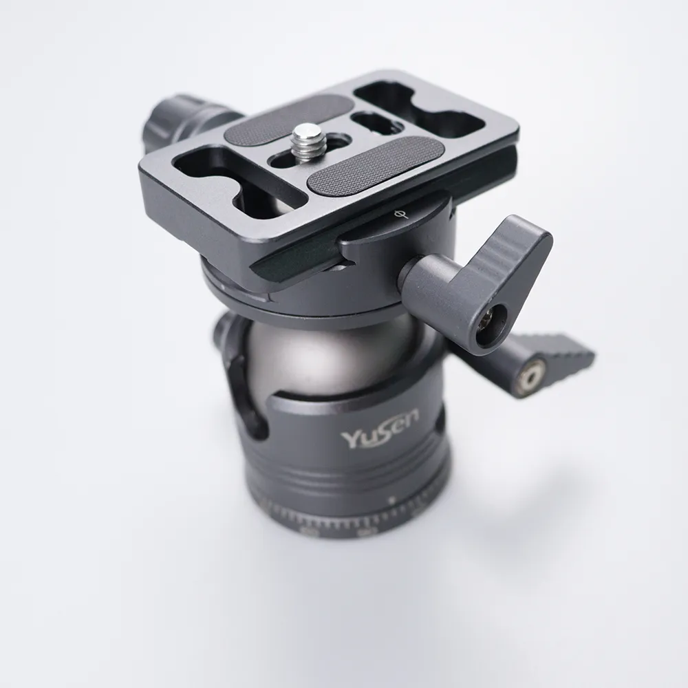 CNC 360° Ball Head Lightweight Aluminum Alloy Camera Tripod Head