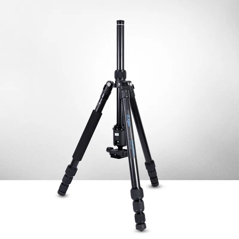 Aluminum Camera Tripod Detachable Legs Convertible to Monopod Durable Tripod Kit for DSRL with CNC 360°Ball Head Kit Tripod