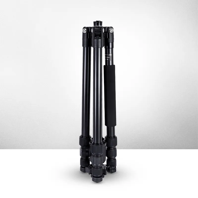 Aluminum Camera Tripod Detachable Legs Convertible to Monopod Durable Tripod Kit for DSRL with CNC 360°Ball Head Kit Tripod