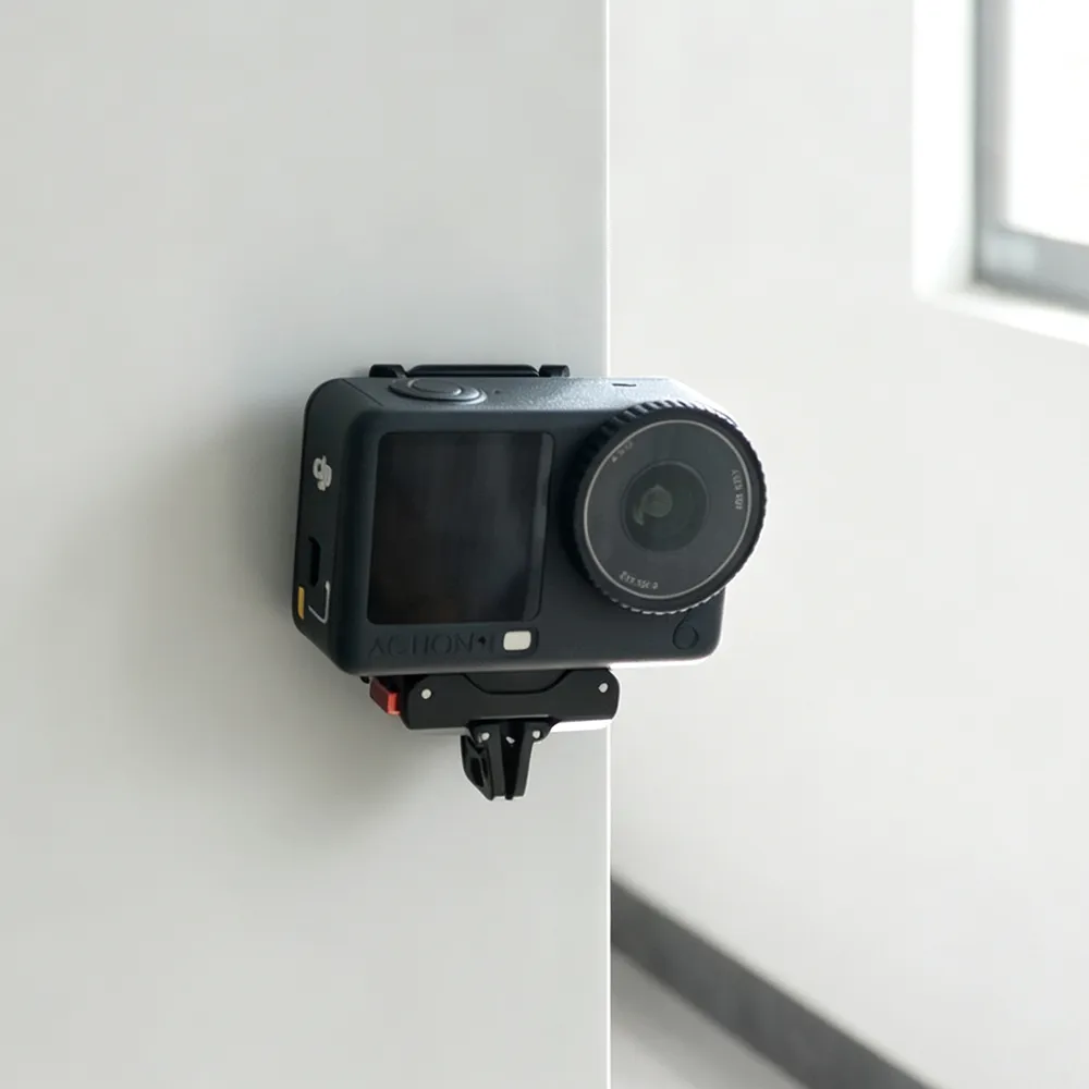 Action 6 Magnetic Stand, Aluminum Alloy Quick Release Adapter for DJI Osmo Nano, 360° Adjustable & 1/4”Screw Hole Tr