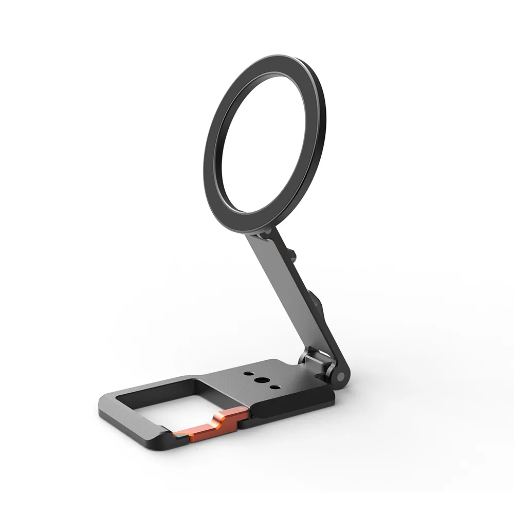 MagSafe Magnetic Foldable Phone Stand 3-in-1 Phone Grip and Tripod Mount with Arca-Swiss Quick Release 1/4"-20 Thread